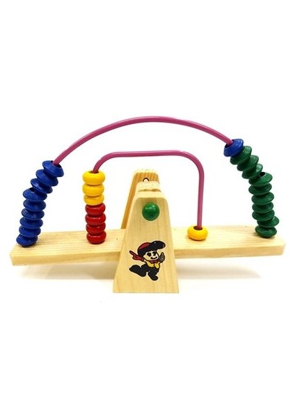 Abacus Seesaw Ahşap Tahterevalli Abaküs