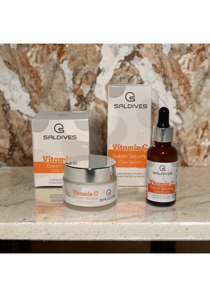 Vitamin C Krem ve Serum Seti