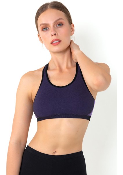 Pedsiz ve Kapsız Seamless Spor Sütyeni – Orta Destekli, Nefes Alabilen, %53 Polyamid, %36 Polyester, %11 Elastan fırsatları