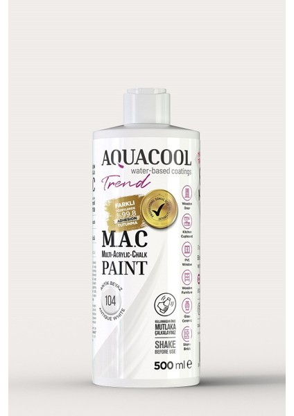 Trend Mac Boya Ral Antik Beyaz 500 ml