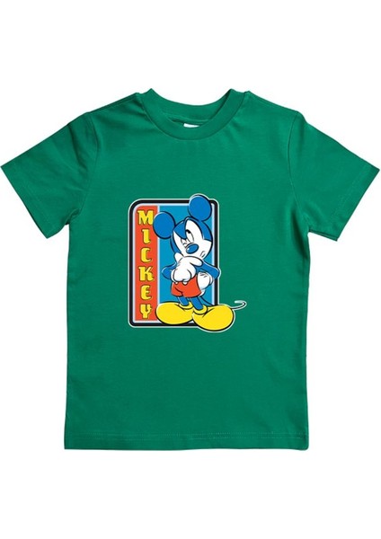 Baskılı Pamuklu Penye Kumaş Yazlık Çocuk Tişört