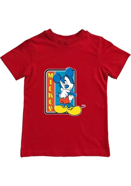 Baskılı Pamuklu Penye Kumaş Yazlık Çocuk Tişört