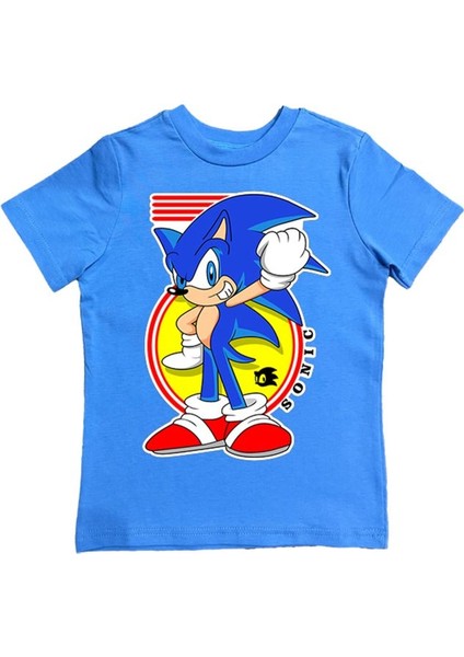 Baskılı Pamuklu Penye Kumaş Yazlık Çocuk Tişört
