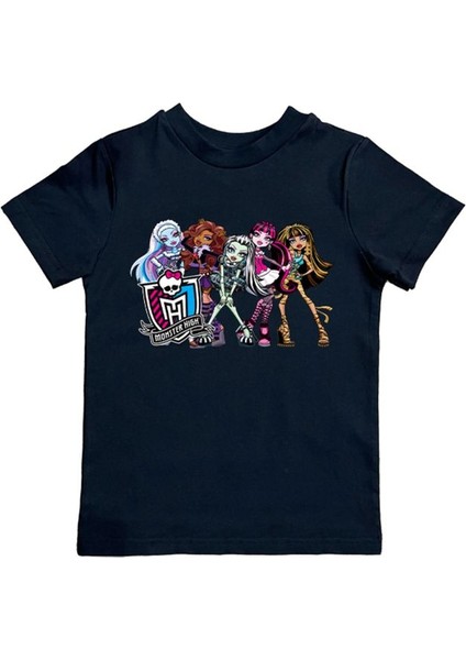 Baskılı Pamuklu Penye Kumaş Yazlık Çocuk Tişört
