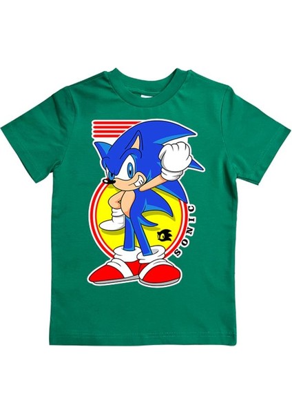 Baskılı Pamuklu Penye Kumaş Yazlık Çocuk Tişört