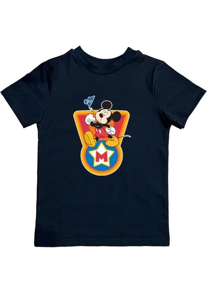 Baskılı Pamuklu Penye Kumaş Yazlık Çocuk Tişört