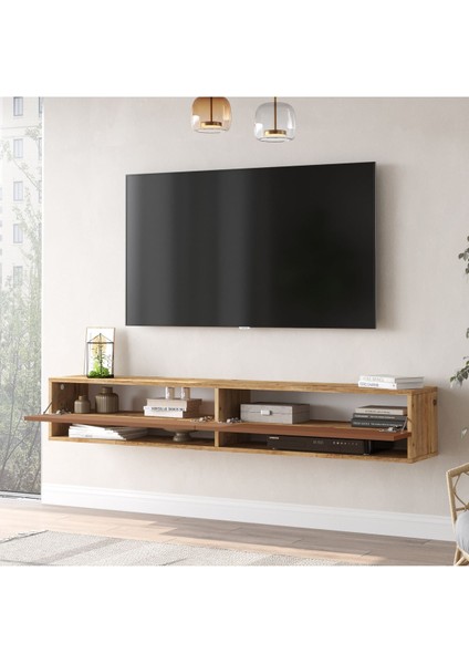 Future Tv Ünitesi 180CM Fr9-Ak Çam-Kiremit fırsatları