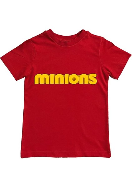 Baskılı Pamuklu Penye Kumaş Yazlık Çocuk Tişört