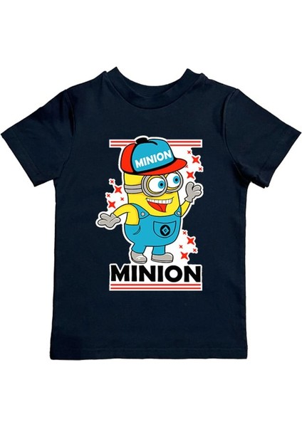 Baskılı Pamuklu Penye Kumaş Yazlık Çocuk Tişört