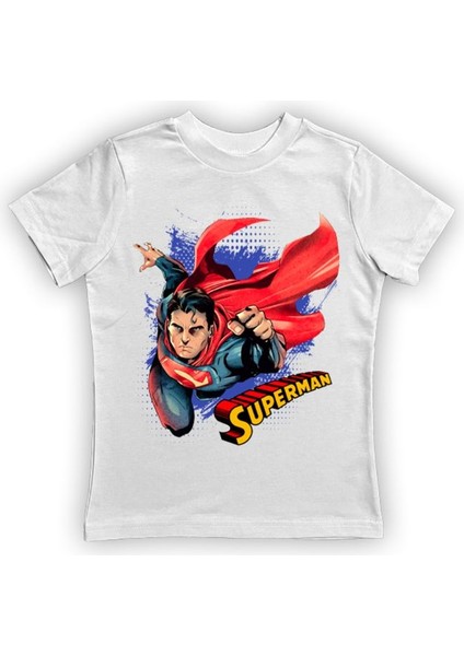 Baskılı Pamuklu Penye Kumaş Yazlık Çocuk Tişört