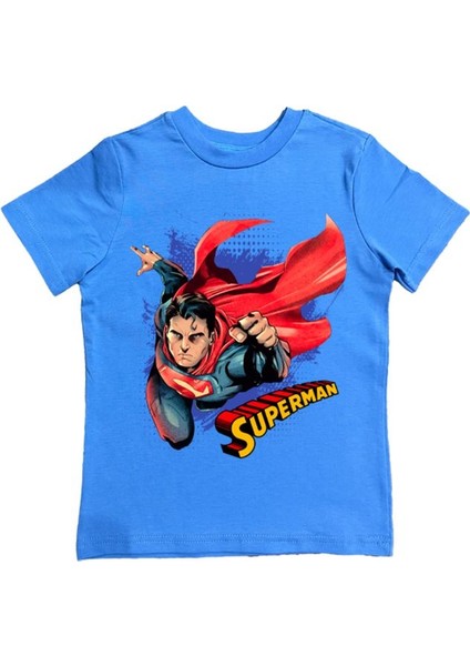 Baskılı Pamuklu Penye Kumaş Yazlık Çocuk Tişört