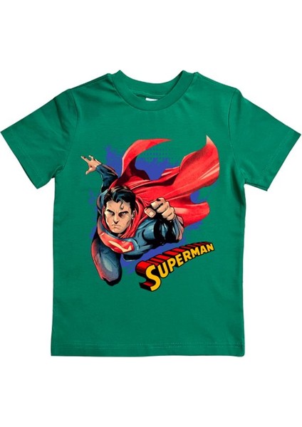 Baskılı Pamuklu Penye Kumaş Yazlık Çocuk Tişört