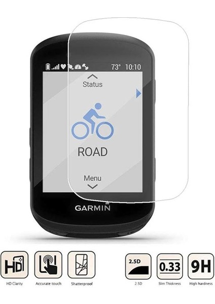 Cda Store Garmin Edge 830 Nano Uyumlu Ekran Koruyucu Jelatin