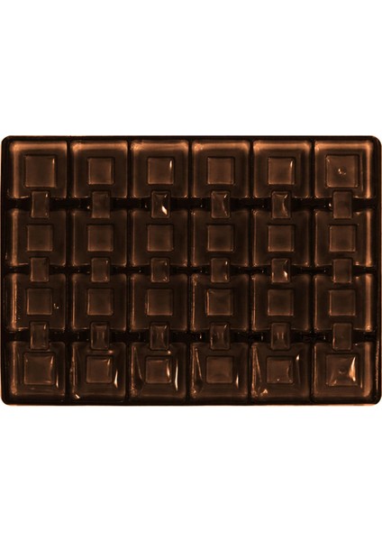 24 Bölmeli Madlen Kahverengi Seperatör 750 gr - 50 Adet