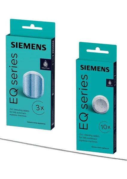 Siemens&bosch Tüm Tam Otomatik Kahve Makineleri Için Uyumlu Temizleme Tablet Set