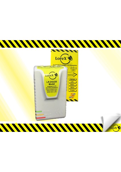 Doğalgaz ve Lpg Gaz Dedektörü