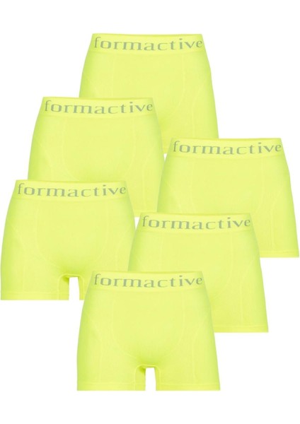 Dikişsiz Microfiber Likralı Erkek Iç Çamaşırı Boxer Sarı 2 Adet fiyatları