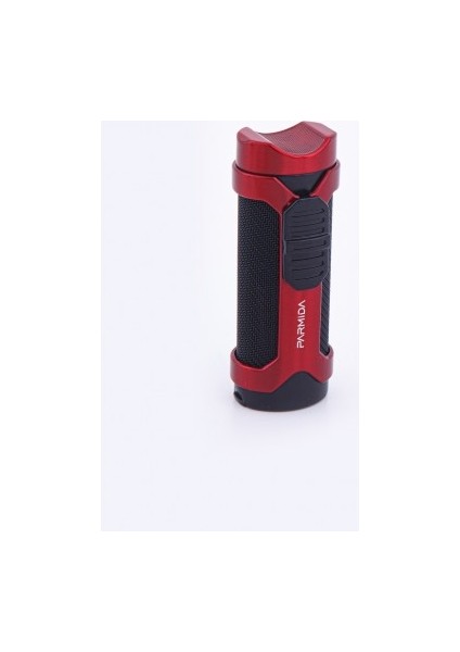 Kişiye Özel Parmida Kırmızı 3 Torch Özel Çakmak PCM0534