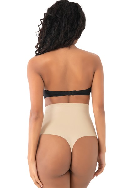 Lazer Seamless Dikişsiz Kadın Toparlayıcı String Tanga Korse Külot Ten fırsatları