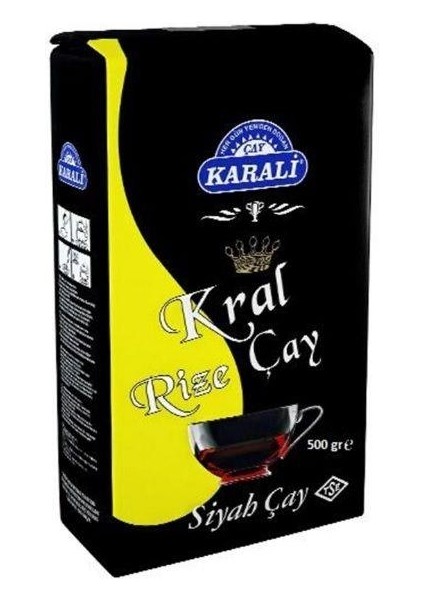 Karali Çay Karali Kral Rize Çayı 500 Gr. (6'lı)