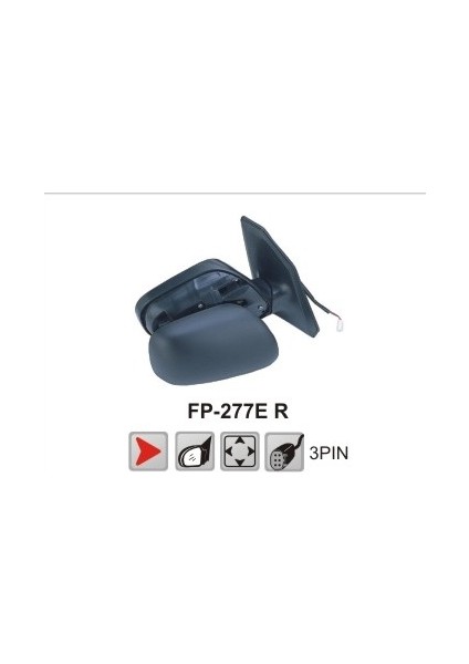 Toyota Corolla Sol Dış Dikiz Ayna 2001-2004 Arası Elektrikli (3 Fiş) Kna Gold