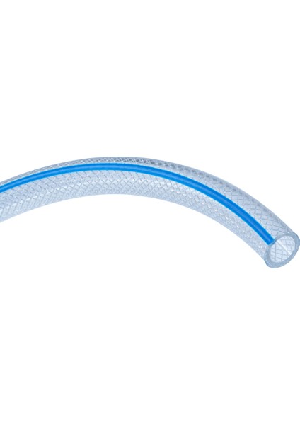Süper Mavi Pvc Şeffaf Örgülü 25 Metre (12.5 Mm) 25 Metre 3,75 kg