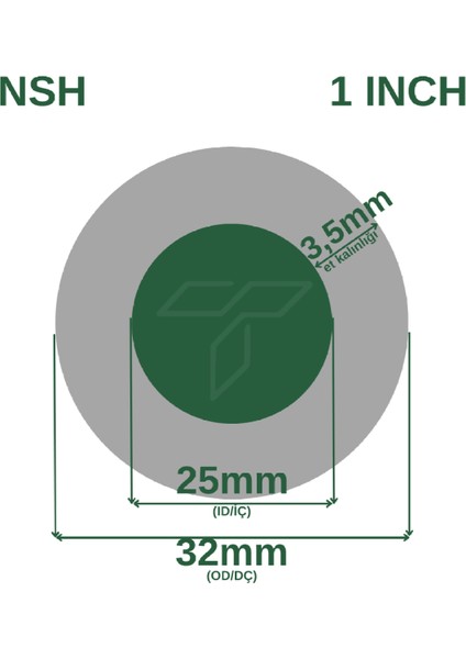 Pvc Silikonlu Naturel Su Hortumu Kırmızı Renk 1" ( İç Çap :25 Mm) 50 Metre 16 kg