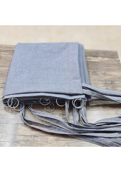 Halkalı Antrasit Özel Dikim Lüks Branda Balkon Perdesi fiyatları