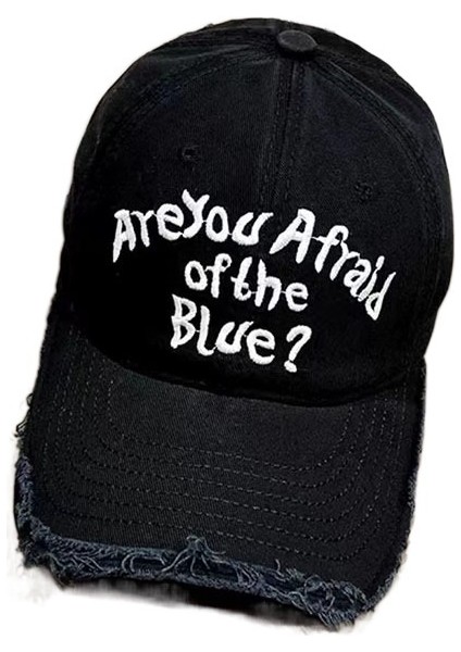 Erkek Modası Her Şeye Uygun Retro Yıpranmış Modaya Uygun Sivri Uçlu Şapka (Yurt Dışından)