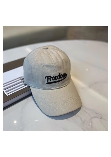 Büyük Baş Çevresi Şapka Kadın Bahar Moda Kore Tarzı Beyzbol Şapkası (Yurt Dışından)