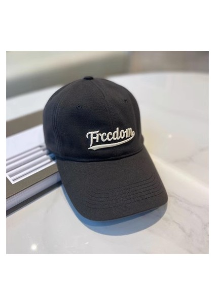 Büyük Baş Çevresi Şapka Kadın Bahar Moda Kore Tarzı Beyzbol Şapkası (Yurt Dışından)