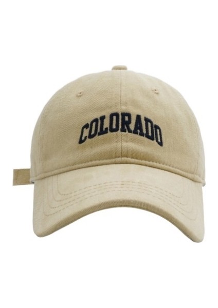 Fırçalanmış Pamuk Basit Mektup Kap Çift Beyzbol Şapkası (Yurt Dışından)