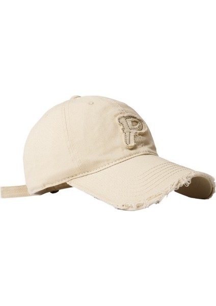 Büyük Baş Çevresi Yumuşak Üst Beyzbol Şapkası Eski Yırtık Sivri Şapka (Yurt Dışından)