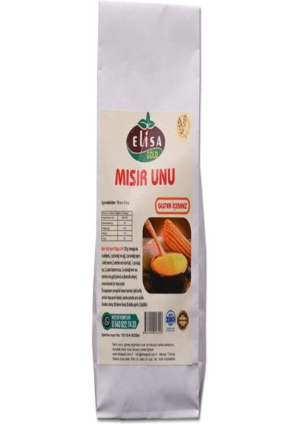 Glutensiz Mısır Unu 500GR