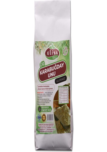 Glutensiz Çiğ Karabuğday Unu 500GR