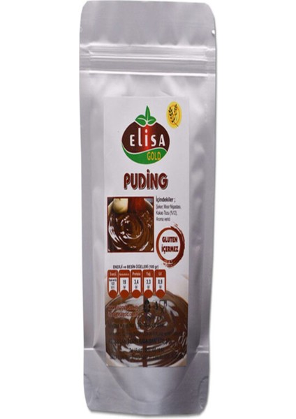 Glutensiz Kakaolu Puding 230GR