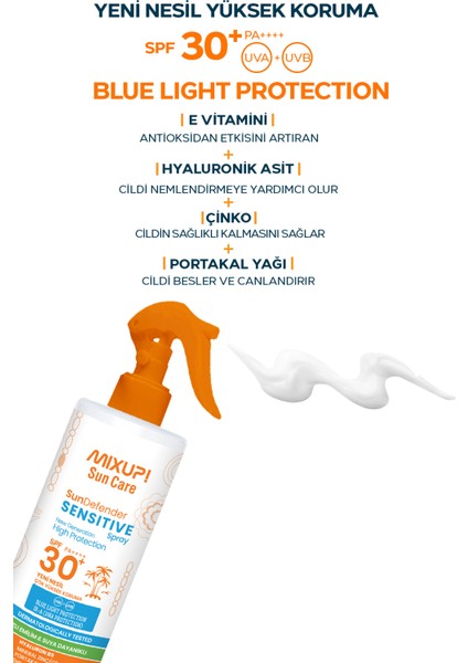 Leke Karşıtı Güneş Koruma Losyonu Spf 30+ Çinko ,Portakal Yağı Ve Shea Butter Içerikli 200 Ml