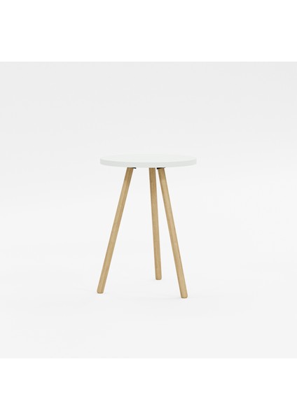 Yuvarlak Yan Sehpa Ahşap Ayaklı Tekli Zigon Sehpa indirimleri