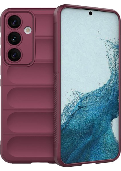 Samsung Galaxy S24 Kılıf Optimum Lens Çerçeveli Silikon Kapak