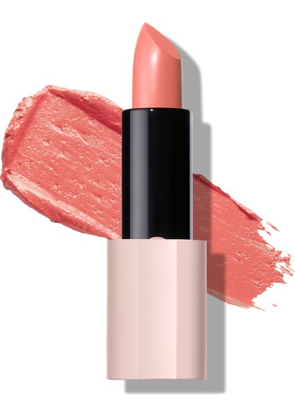 The Saem Kissholic Lipstick Intense - Yoğun Pigmentli  Parlak Kalıcı Ruj - CR02 Yogurt Peach