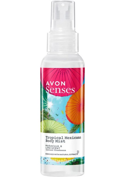 Tropical Mexicana Çarkıfelek ve Limon Kokulu Vücut Spreyi 100 ml