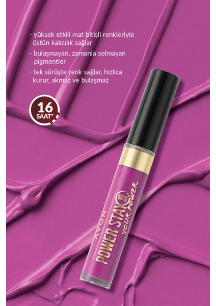 Power Stay Likit Ruj Overdrive Orchid indirimleri