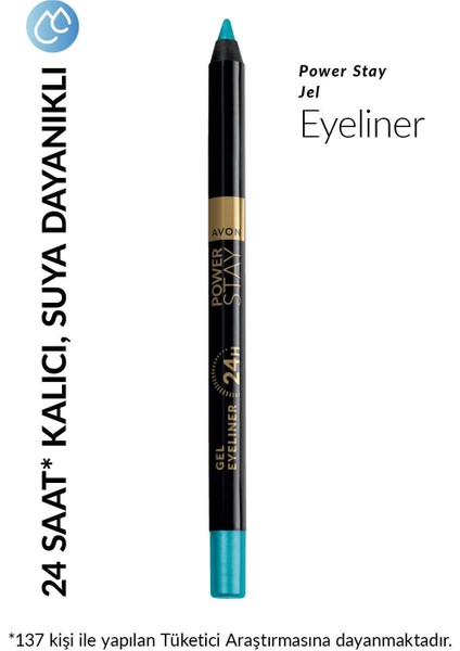 Power Stay Jel Eyeliner Tropical Teal