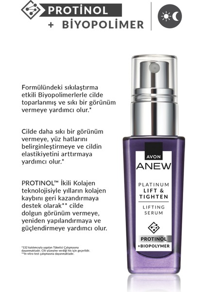 Anew Platinum Lift & Tighten Lifting Serum 30 Ml. fırsatları