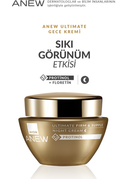 Anew Ultimate Firm & Supple Gece Kremi 50 Ml.