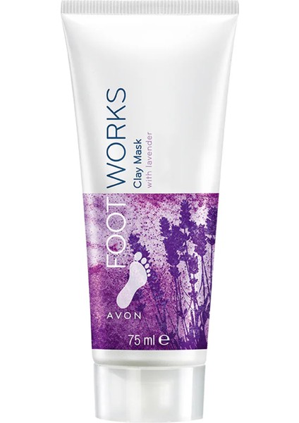 Footworks Lavanta Özlü Ayak Kil Maskesi 75 ml