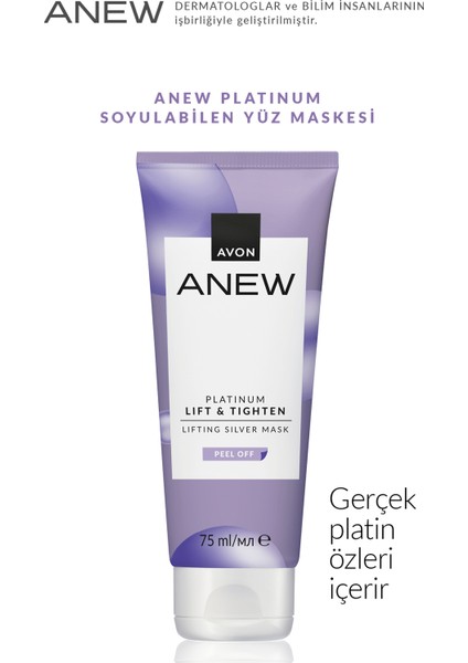 Anew Platinum Soyulabilen Yüz Maskesi 75 Ml.