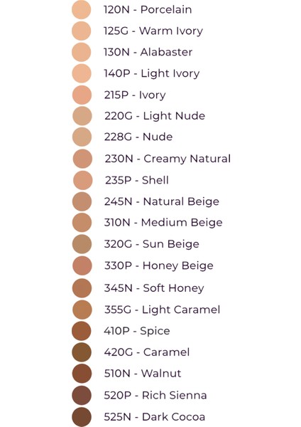 True Color Pata Krem Fondoten 140P Light Ivory