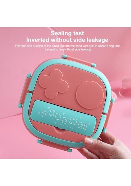 550 ml Çocuklar Bebek Aperatifler Konteyner Açık Piknik Paslanmaz Çelik Kapak Bitto Bölmeli Seyahat Sızdırmaz Öğle Yemeği Kutusu Okulu | Öğle Yemeği Kutuları (Pembe) (Yurt Dışından) fiyatları
