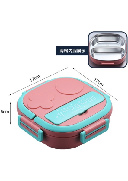 550 ml Çocuklar Bebek Aperatifler Konteyner Açık Piknik Paslanmaz Çelik Kapak Bitto Bölmeli Seyahat Sızdırmaz Öğle Yemeği Kutusu Okulu | Öğle Yemeği Kutuları (Pembe) (Yurt Dışından) fırsatları